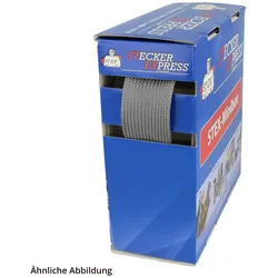 Minibox HG-PET grau Hohlgeflechtschlauch PET-Monofile Einsatzbereich 8,0mm - 20,0mm Temperaturbereich -50°C bis 150°C kurzzeitig 175°C - 1 Stück