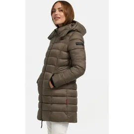 Marikoo Wintermantel Abendsternchen braun S