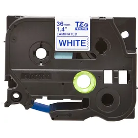 Brother TZe-263 36mm blau auf weiß