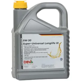 DBV Motoröl Super Universal 5W-30 LL III 5 l