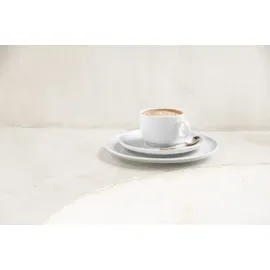 SELTMANN WEIDEN Cappuccinotasse mit Untertasse 0,3 l Weiß 6 St.