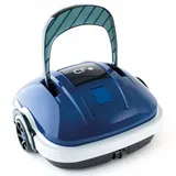 POWERHAUS24 Kabelloser Poolroboter CF 45 CL, Akkubetrieb für bis zu 50m2, 50-minütiger Reinigungsmodus, energieeffizient, kompakt, wartungsarm, 340 x 350 x 330 mm, nur 3,6 kg