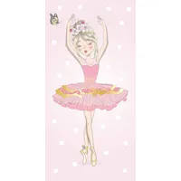 Jerry Fabrics Strandtuch Badetuch Ballerina