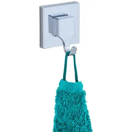 Wenko Quadro Handtuchhaken Grau 2er Set