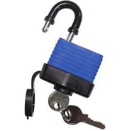 HMF 3505-02 Vorhängeschloss Wetterfest, Rostfrei, 8 x 5 x 3 cm