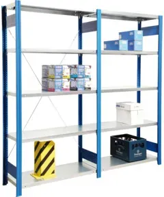 Regalwerk BERT-Lagerregal Plus Grundfeld LR 3000 HxBxT 2000x875x400 mm Stecksystem