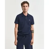 GANT Reg Shield Kurzarm-poloshirt Evening Blue 2XL