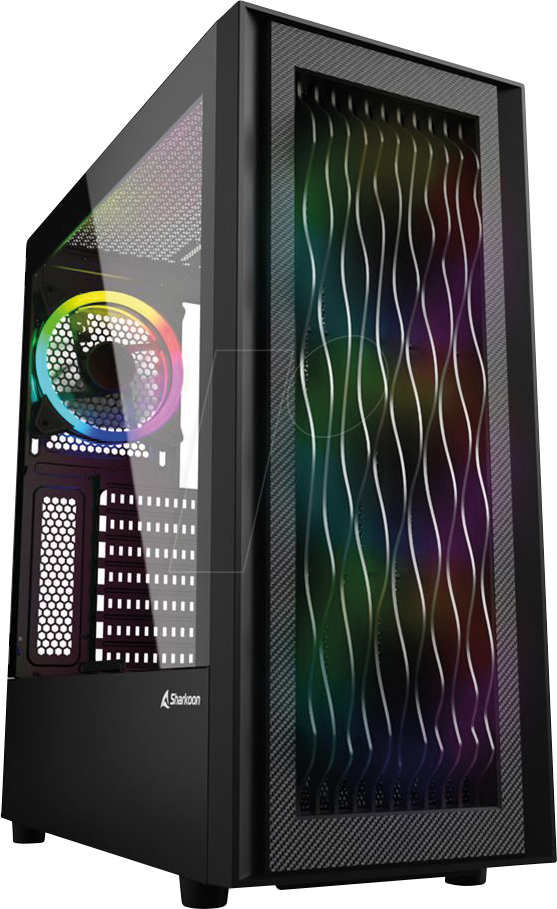 SHARK RGB WAVE - Sharkoon RGB Wave ATX Gehäuse