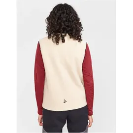 Craft ADV Explore Pile Fleeceweste Damen 211999 ecru black M