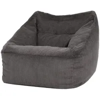 I.C.O.N. icon Sitzsack Grau, Textil, 340 L, 1-Sitzer, Freiform,