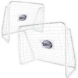 Sandora Fußballtor Weiß 124 x 96 x 61 cm 22060