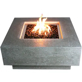 ELEMENTI Gasfeuerstelle "Raung" in Beton-Optik,,