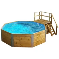 Weka Achteckpool MALI 3 500 x 500 x 116 cm inkl. Sandfilteranlage