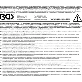 BGS Einsteck-Ringschlüssel 18 mm