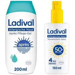 Ladival Allergische Haut Sonnenschutz-Spray LSF50+ + Apres Pfleg