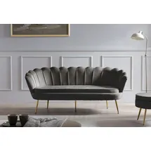 SalesFever Muschel-Sofa 3-Sitzer »Clam«, extravagantes Muscheldesign, Breite 180 cm
