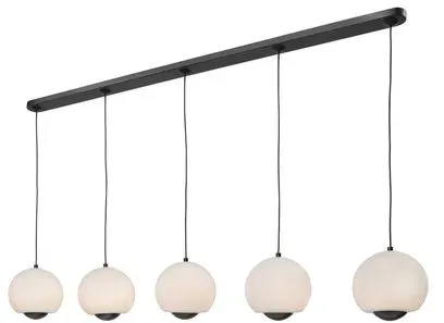 Villeroy & Boch Pendelleuchte Stirling Alu, Eisen, Stahl Metall Schwarz