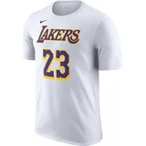 Nike Los Angeles Lakers NBA-T-Shirt Für Herren, White/James Lebron 23, DR6380-108, M