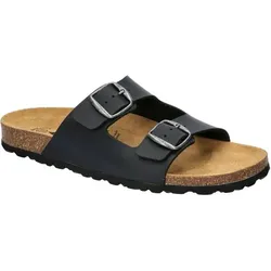 LICO Herren Pantolette Bioline, schwarz, 37