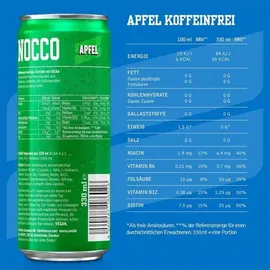 Nocco BCAA Apfel Drink 24 x 330 ml