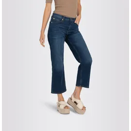 MAC Culotte Jeans in Mittelblau aus leichtem Denim-D34