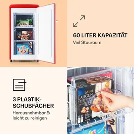 Klarstein HEA20-Laika65-Cr-E Rot