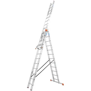 mit Treppenfunktion 3 x 12 Sprossen 129789