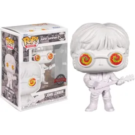 Funko John Lennon 246 Special Edition - Funko Pop! - Vinyl Figur 12 cm - Weiß/Mehrfarbig