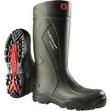 DUNLOP Purofort+ Full Safety - Sicherheitsstiefel für Damen und Herren – Wasserdicht Arbeitsstiefel mit StahlKappe – Leicht und Chemikalienbestandig – Rutschfest – Schwarz – Größe 47