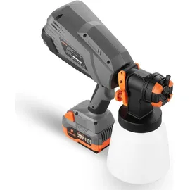 FUXTEC 20V Akku Handsprühgerät FX-E1CSP20 SET mit 1 x Akku 4Ah, 1 x Ladegerät 1A