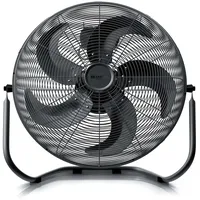 Brandson 50 cm Bodenventilator Schwarz
