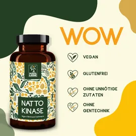 wurzelliebe Nattokinase 100 mg & 20.000 FU/g Kapseln 240 St.