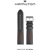 Hamilton Leder Other Existing Or Di Band-set Leder Schwarz-22/20 H690.516.100 - schwarz