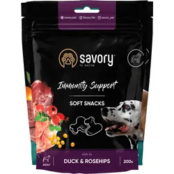 Würzige Soft Snacks Immunität Ente Hagebutten 200g