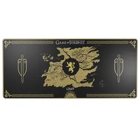LEXIP X TSUME - Game of Thrones LANNISTER MOUSE PAD XXL BLACK