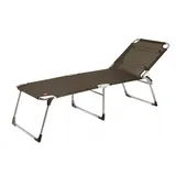 Fiam Amigo Fourty Plus Dreibeinliege 190 x 58 x 42 cm schwarz klappbar