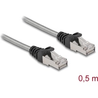 DeLock 80107 RJ45 Netzwerkkabel, Patchkabel CAT 6a U/FTP mit