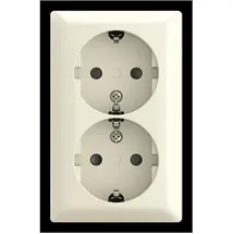 Busch-Jaeger Doppelsteckdose 16 A Weiß 2 St.