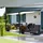 BECKMANN Terrassendach TREND Gr. 2 312 x 300 cm grau