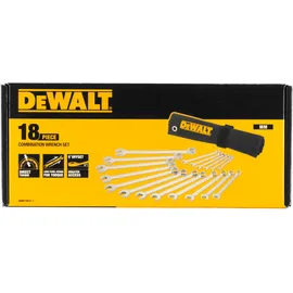 DeWalt Ring-Maulschlüssel-Satz 18-tlg.