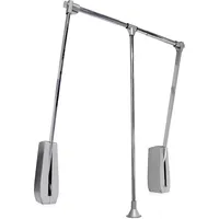 Emuca - Kleiderlift für Garderoben Hang Wandmontage, Kleiderlift für