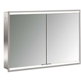 EMCO prime 2 Facelift LED-Lichtspiegelschrank 100cm mit 2 Türen, Unterputzmodell (949706255)