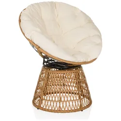hjh LIVING Outdoor Stuhl WEAVORA Stoff