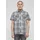 Brandit Textil Roadstar Kurzarmhemd Black / Anthracite M