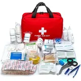 300 tlg. Verbandskaesten Set Verbandtasche Medical Erste-Hilfe für Haus Büro KFZ Camping Hasaki