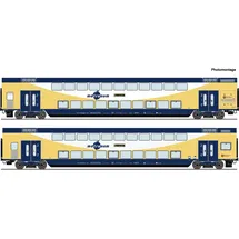 Roco H0 2er-Set Doppelstockwagen metronom 2er Set: 2. Klasse DBpza