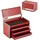 Vevor Werkzeugkasten mit 3 Schubladen rot 218,4 x 118 x 120 mm