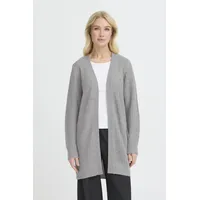 Oxmo Strickjacke OXEdna Grau XL