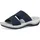 Jana Coshy Original – Die Hallux-freundliche Pantolette 8-27270-43 blau H-Weite