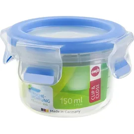 Emsa Frischhaltedose CLIP & CLOSE 5,9 cm hoch transparent 0,15 l, 1 St.